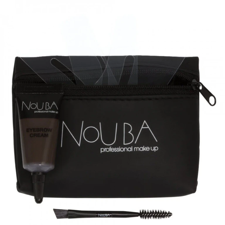 30 Sep Nouba: Nouba, eyebrow brush + Nouba, eyebrow gel, 7 ml + fabric bag, black