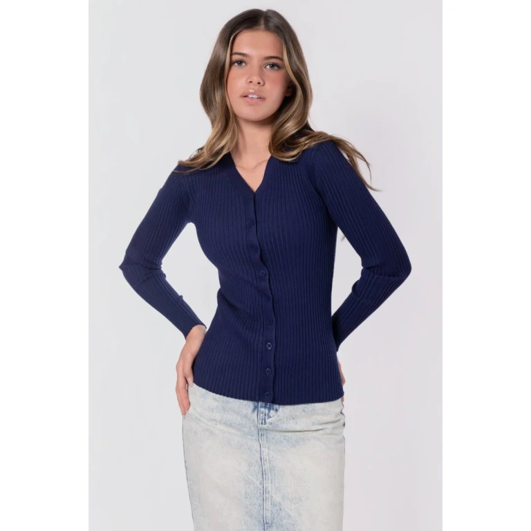 Moss Cardigan (Navy)
