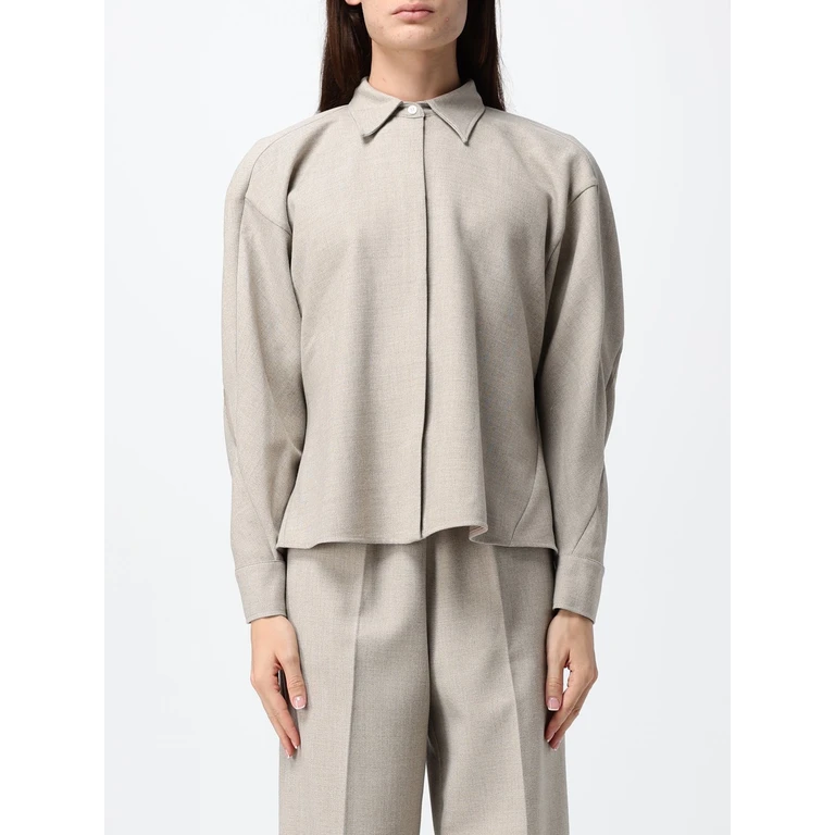 Shirt Woman color Brown (CAD216F262M267MOKAMERINGA)