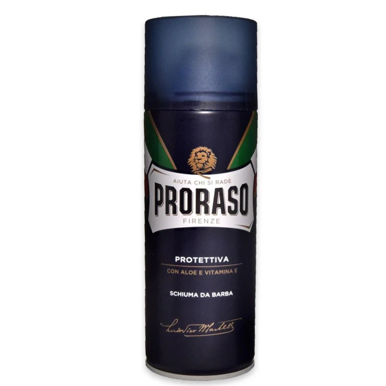 Protective and Moisturizing Shaving Foam For All Beards Blue 400Ml