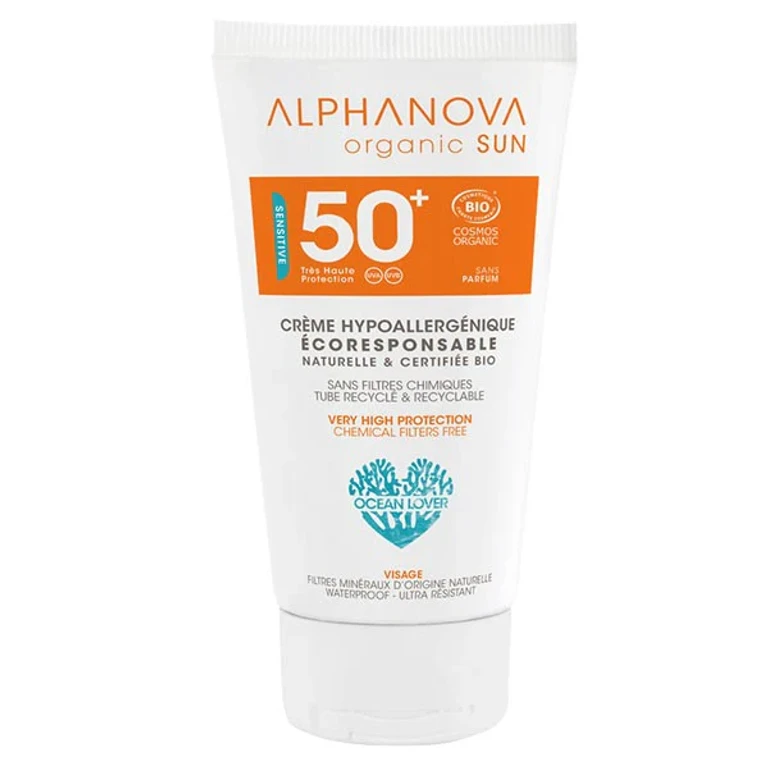 Hypoallergenic Sun Cream Spf50+ Bio 50g