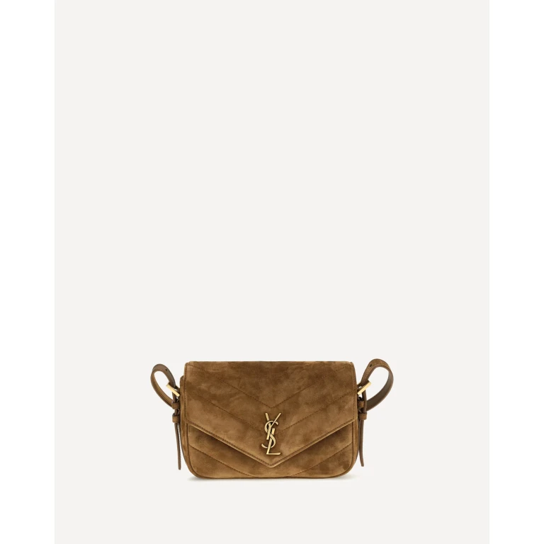 Small LouLou matelassé suede Shoulder Bag Female UNI