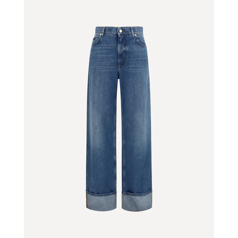 Straight-leg five-pocket Jeans Female 38