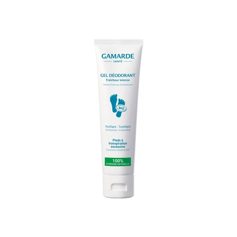 Podiatry Care - Intense Freshness Deodorant Gel - Excessive Breathable Feet - ORGANIC 100 ml