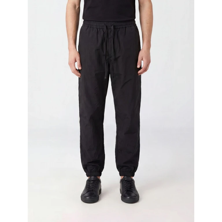 Recycled Nylon Jogging Bottoms with Elasticated Waist (FG9M35351ONRBLACK)