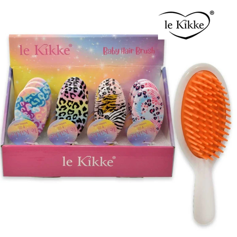 colorful animalier girl brush