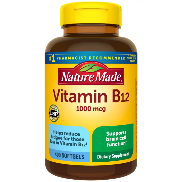 Vitamin B12 1000 mcg Softgels, 400 ct.