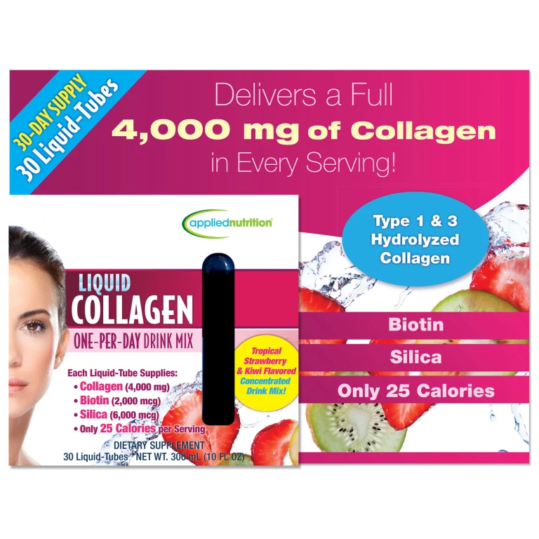 Liquid Collagen Tropical Strawberry & Kiwi (10mL each, 30 ct.)