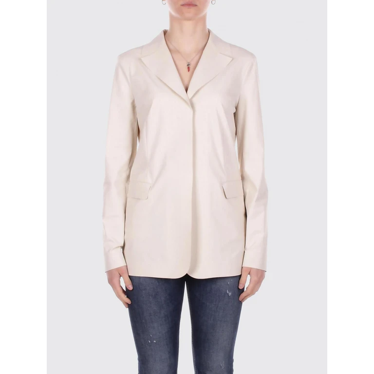 Single Breasted Blazer in Technical Fabric (2616911037600001)