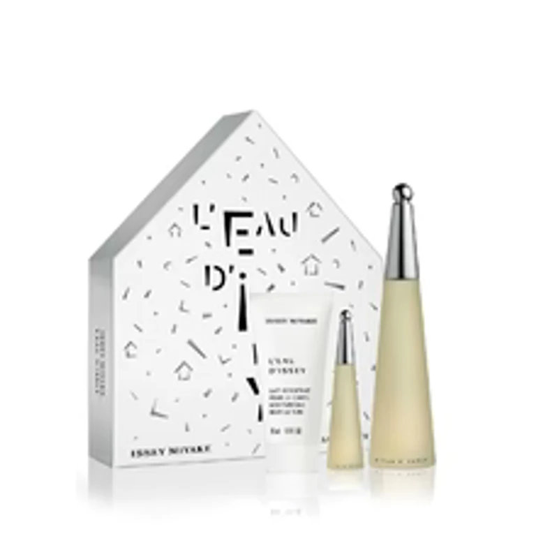 L´Eau D´Issey gift set Eau de toilette 100 ml, L´Eau D´Issey body lotion 50 ml and miniature