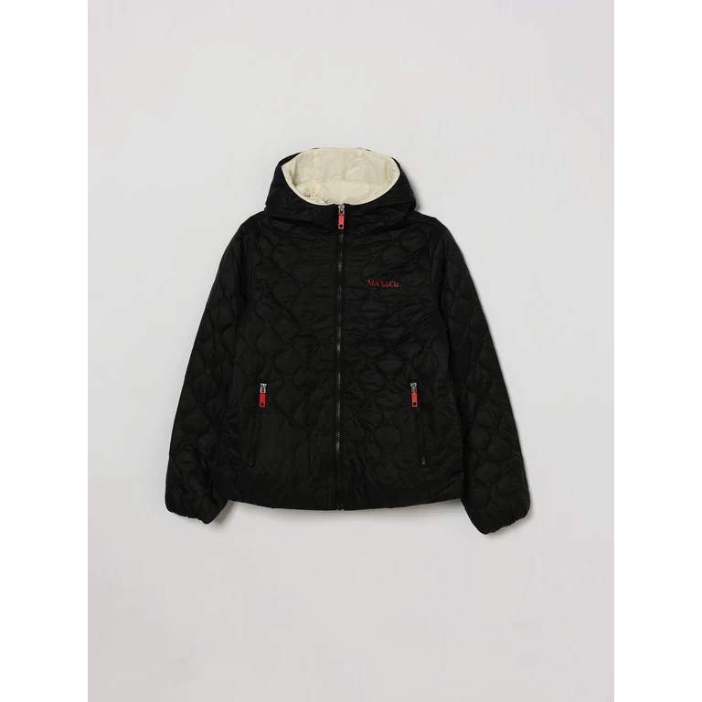 Boy's Hooded Quilted Nylon Down Jacket (MX0365MX02BMX900)