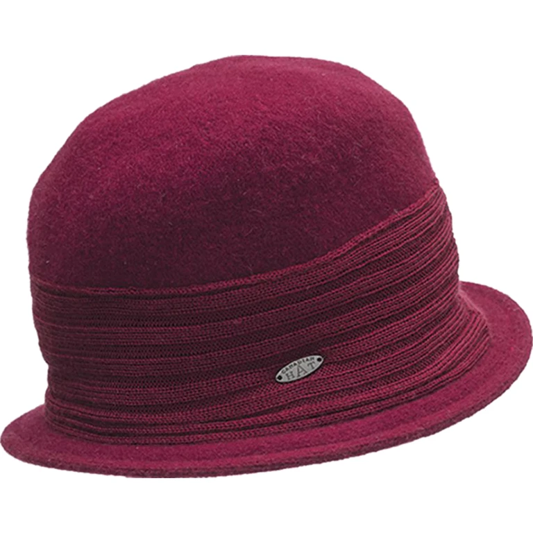 Clara Soft Wool Cloche Hat - Women's