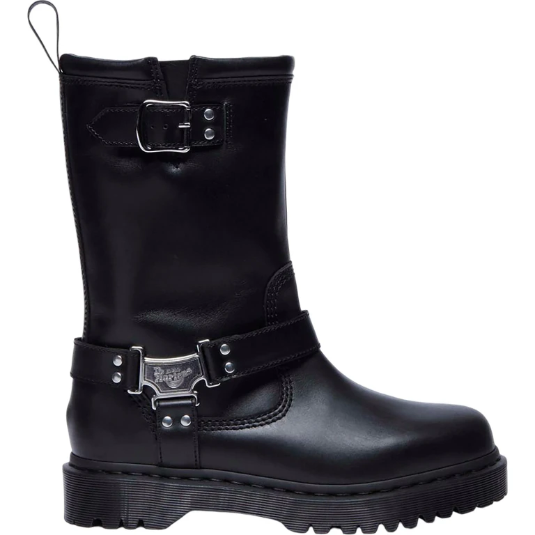 Anistone Hi Leather Biker Boots - Unisex