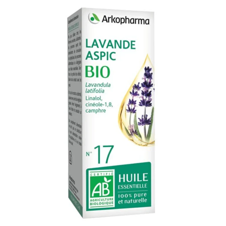 Arkoessentiel Essential Oil N°17 Lavender Spica Organic 10ml