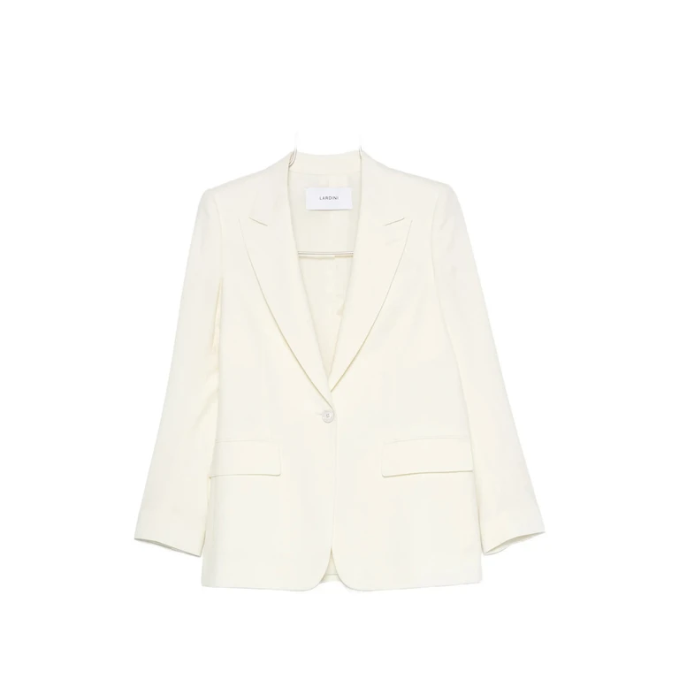Single-breasted Peak-lapel Blazer