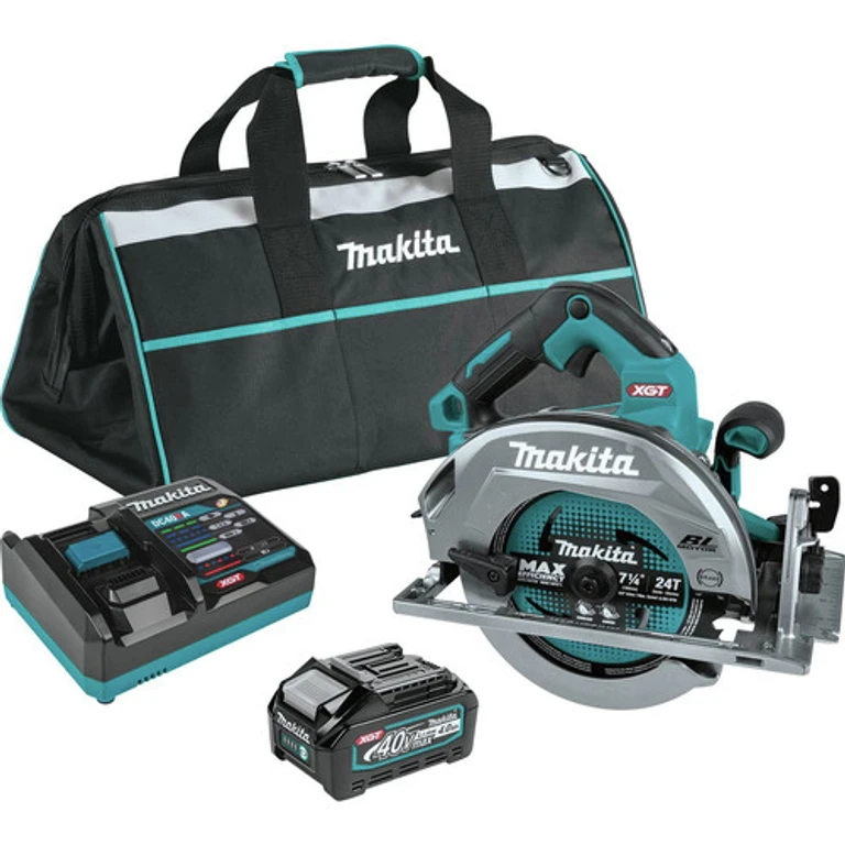 GSH01M1 40V max XGT Brushless Lithium-Ion 7-1/4 in. Cordless AWS Capable Circular Saw Kit (4 Ah)