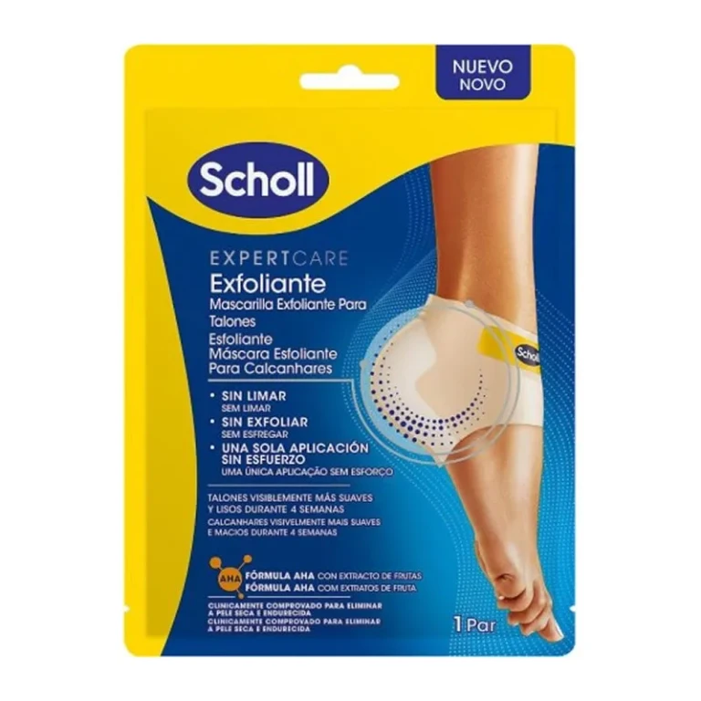 Exfoliating heel mask Scholl, 1 pair