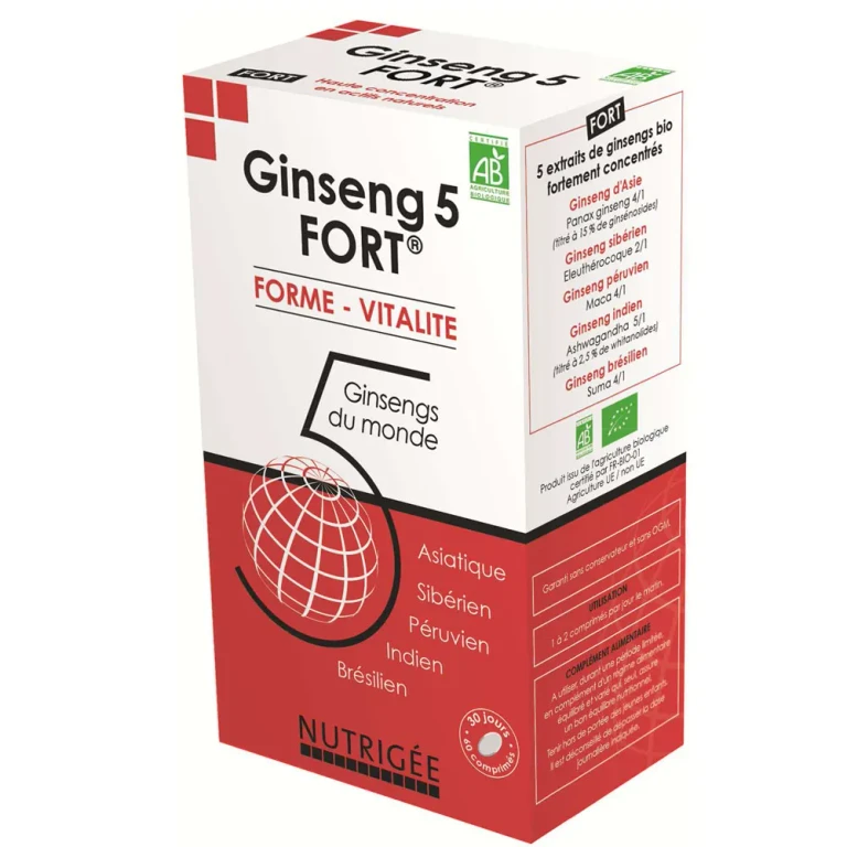 Ginseng 5 Fort 60 Tablets