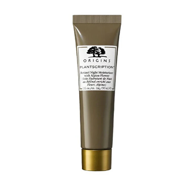 Plantscription™ Crème hydratante de nuit au rétinol et aux fleurs alpines
