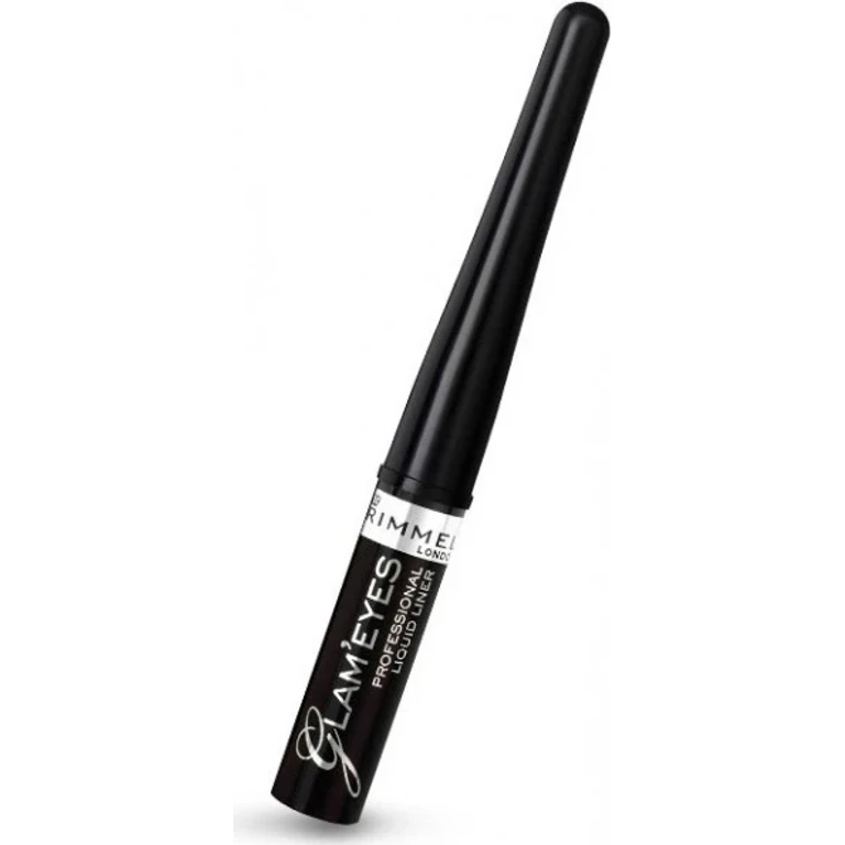 Glam Eyes Liquid Eyeliner (Professional Liquid Liner) 3.5 ml - Shade: 001 Black