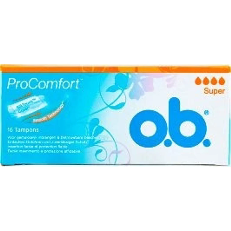 O.B. Procomfort Super Intense Flows 16 Internal Tampons