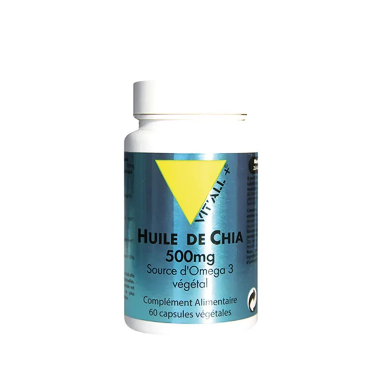 Chia Oil 500mg 60 Capsules