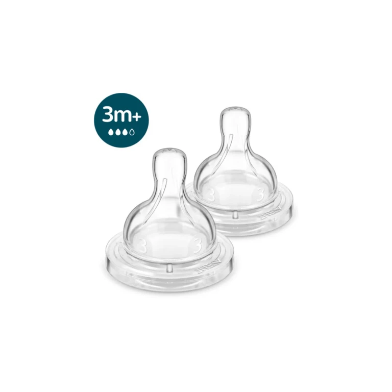 Philips Avent SCY763/02 Anti-colic bottle teat 3 months+ medium flow 2 pieces