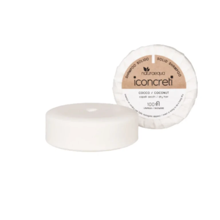 I Concreti Solid Coconut Shampoo, 80 g