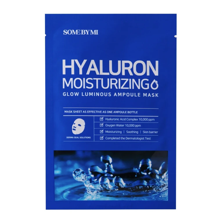 Acido Ialuronico Glow Luminous Ampoule Maschera in Tessuto 25g — Maschera viso