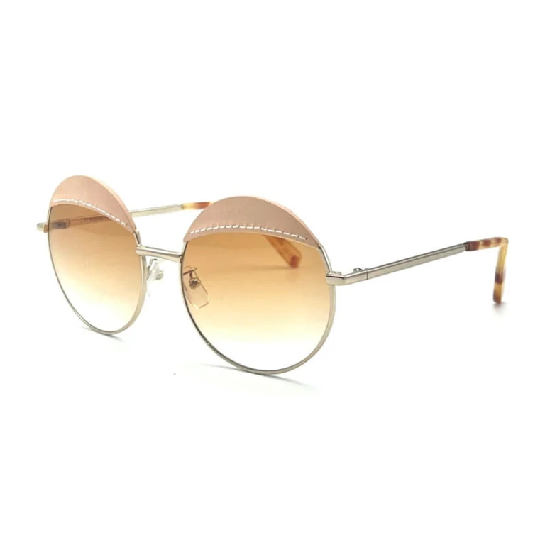 Brown Gradient Round Ladies Sunglasses LW40007U 33F 58