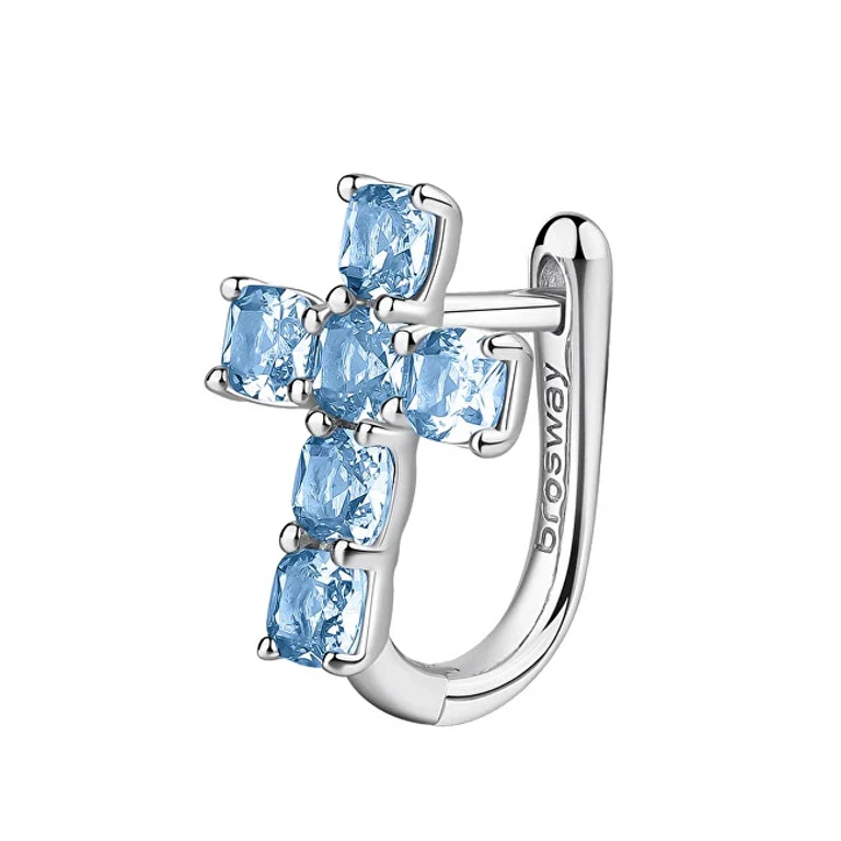 Elegant Single Earrings Fancy Cloud Light Blue FCL16