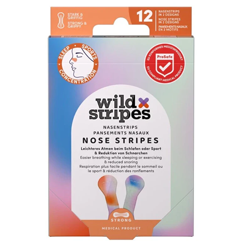 Sunrise Nasal Strips for Una Better Sleep Quality (12 Pieces)