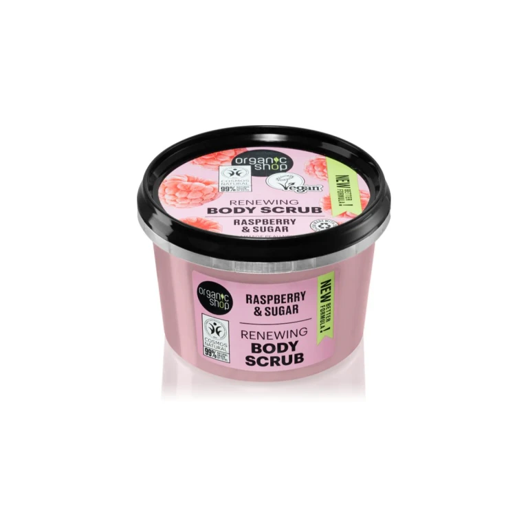 Raspberry and sugar delicate body scrub 250 ml