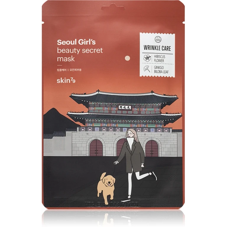 Seoul Girl's Beauty Secret anti-wrinkle fabric mask 20 g