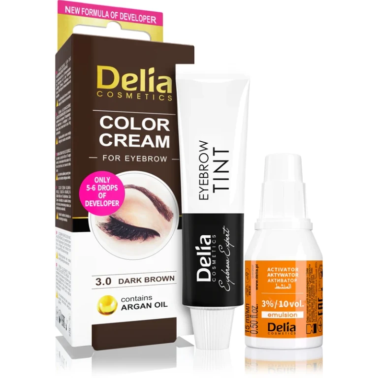 Argan Oil Eyebrow Tint Color 3.0 Dark Brown 15 Ml