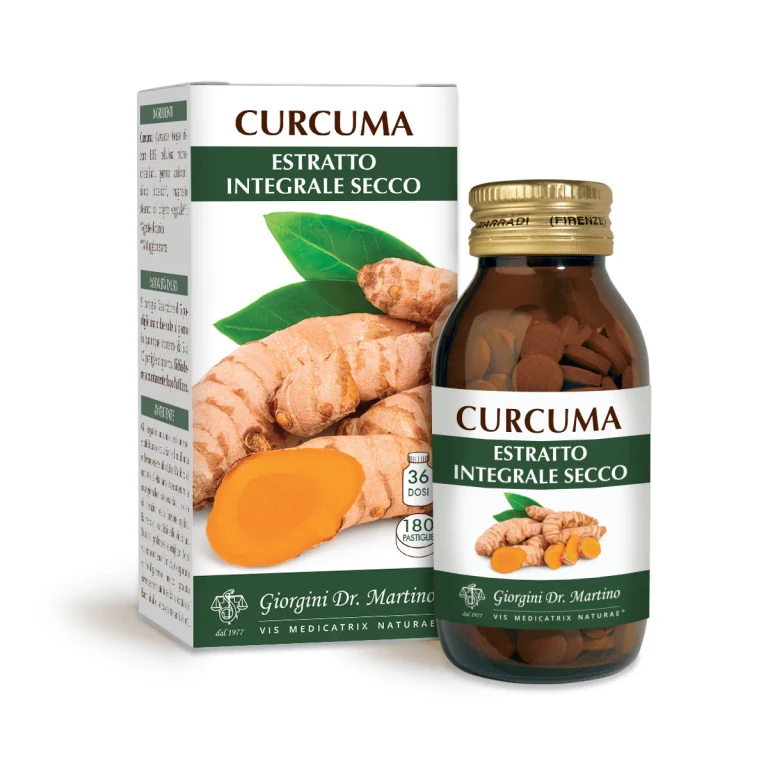 Turmeric Dry Whole Extract 180 Tablets of 500mg