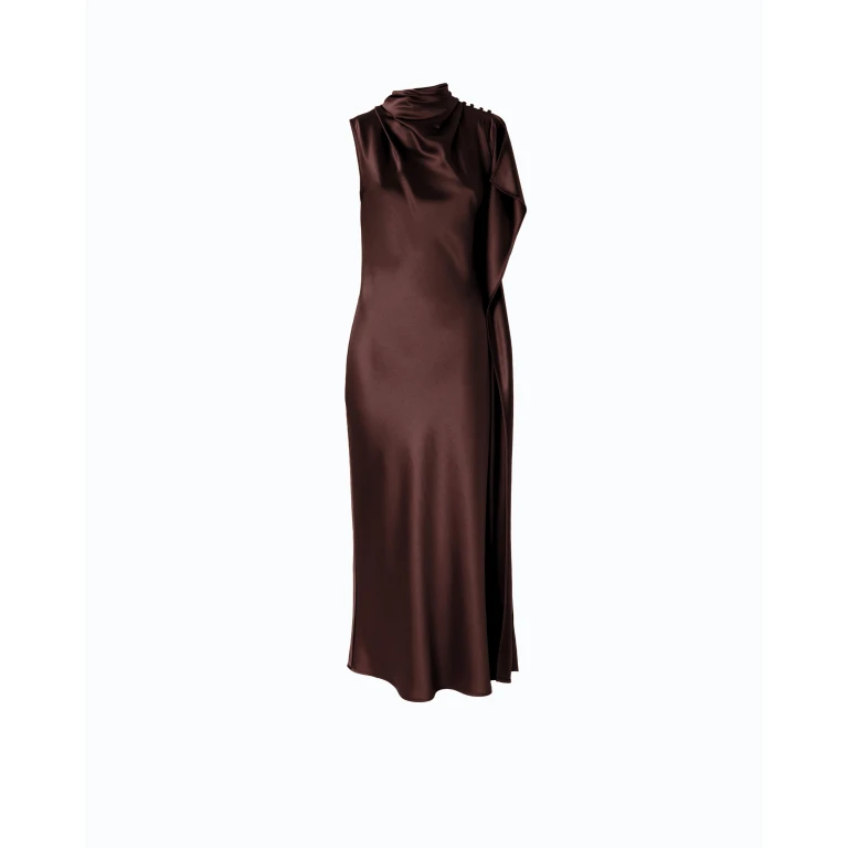 PINKO Dress Woman color Cocoa (107537A3GBL86)