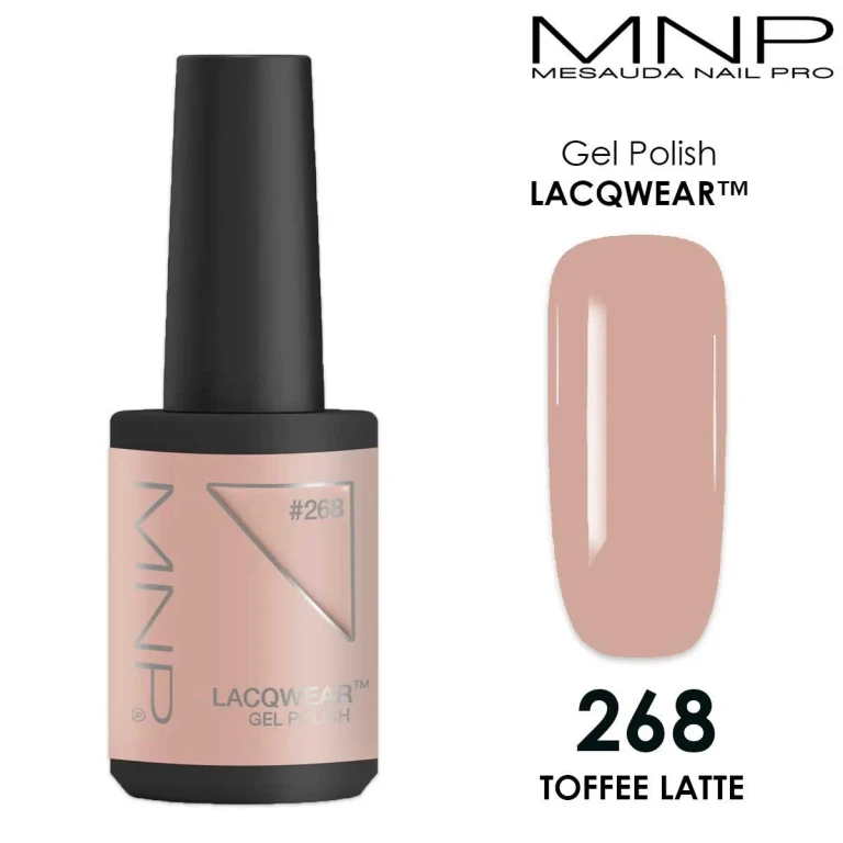 Lacqwear Mnp 10 Ml Gel Polish 268 Toffee Latte