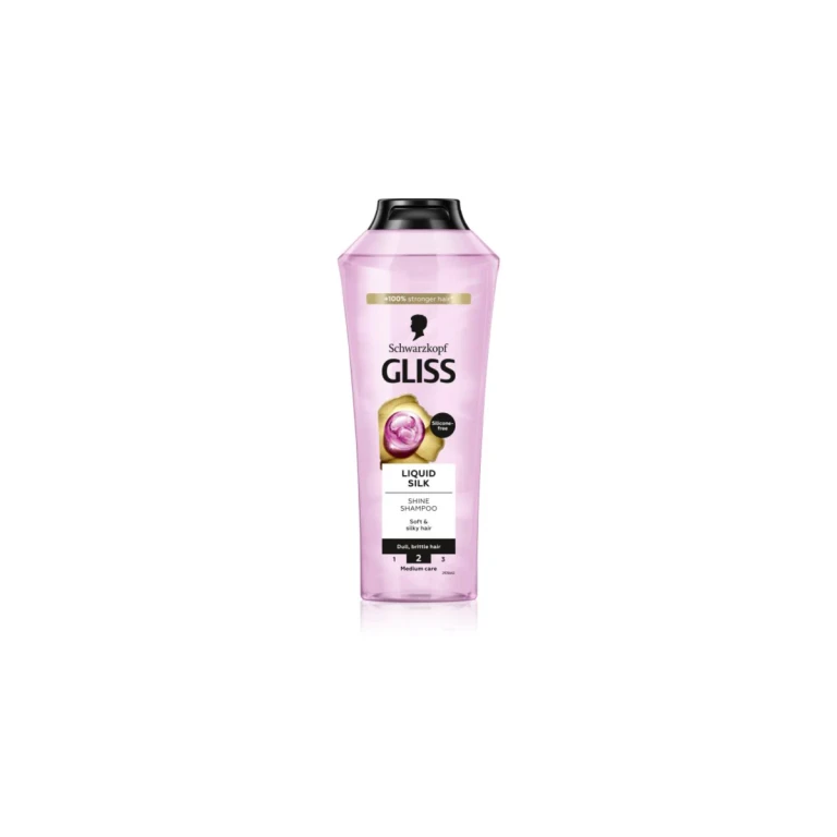 Gliss Liquid Silk Regenerating Shampoo for Stronger and Shinier Hair 400ml