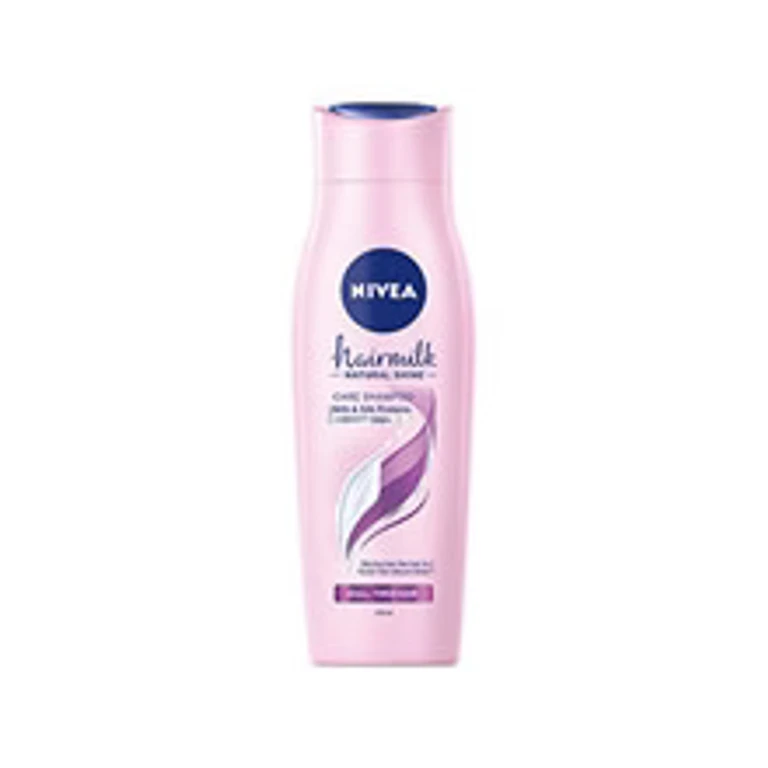 Nivea Anti-wrinkle shampoo with milk and silk proteins for tired and dull hair Hair Milk Shine (Care Shampoo) 250 ml - 250 ml