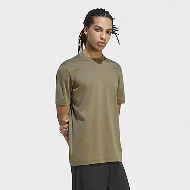 adidas Men's Z. N.E T-Shirt in Olive Strata Size: Medium