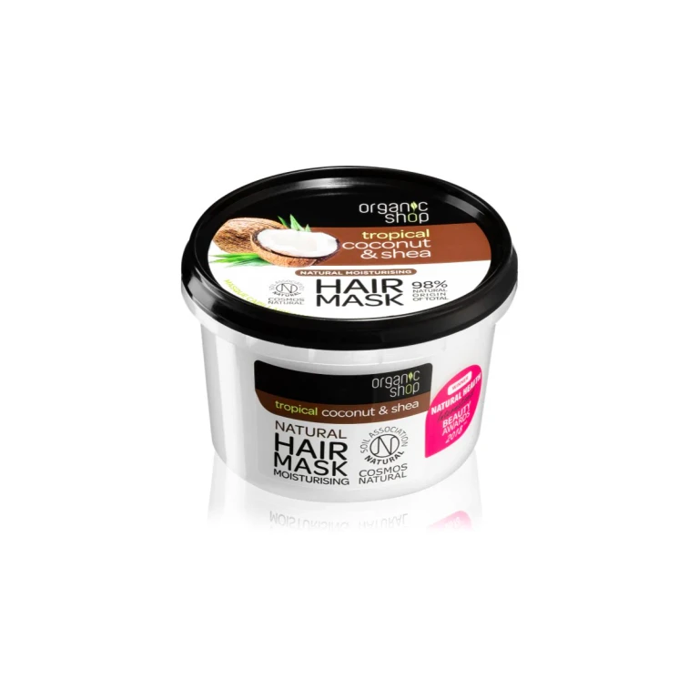 Natural Coconut and Shea Butter Intense Hair Mask Hydrating Effect 250ml