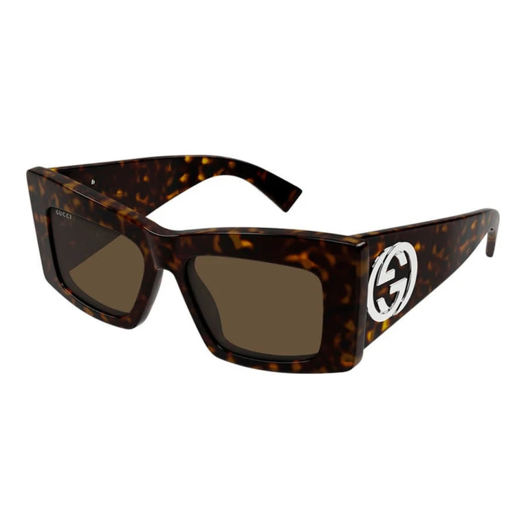 Ladies Black Square Sunglasses GG1842S 002