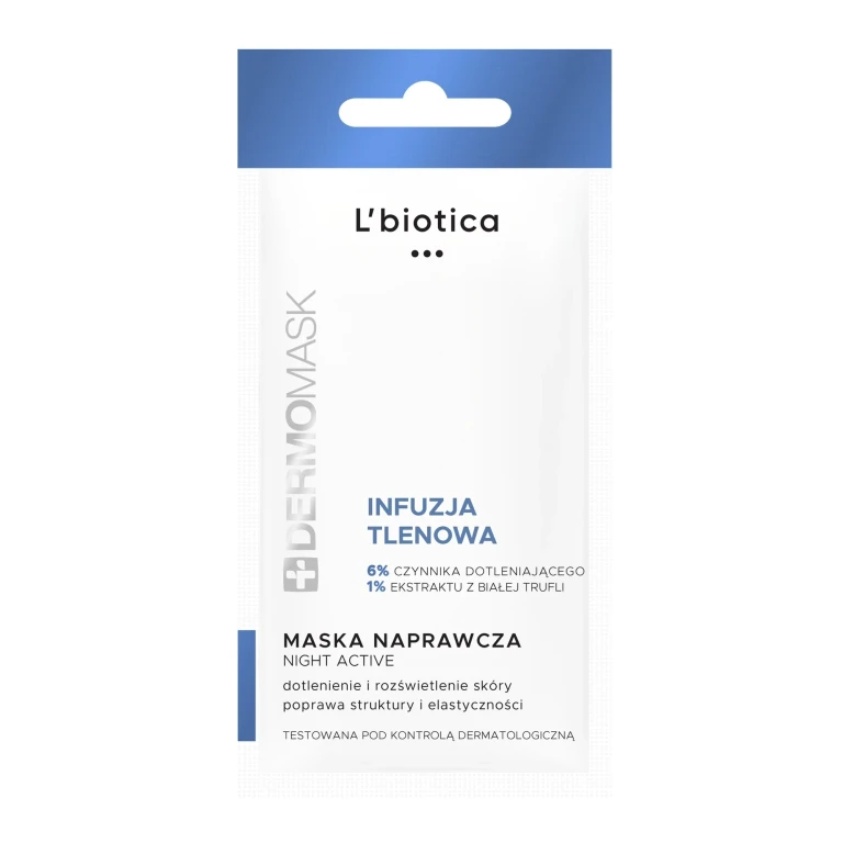 DermoMask Night Active oxygenating mask 12 ml