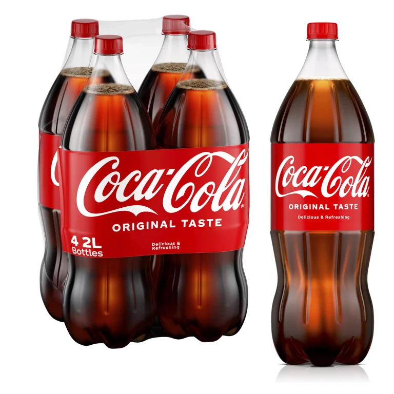 Soda Soft Drink, 2 L., 4 pk.