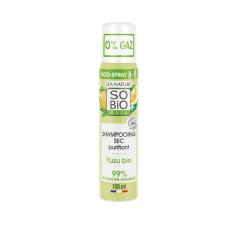 LÉa nature so bio étic Purifying Dry Shampoo with Organic Yuzu, 100 ml