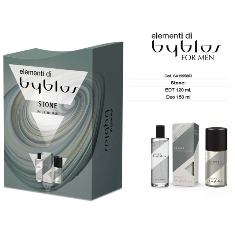 Elements Stone: EDT120ml + Deo 150ml