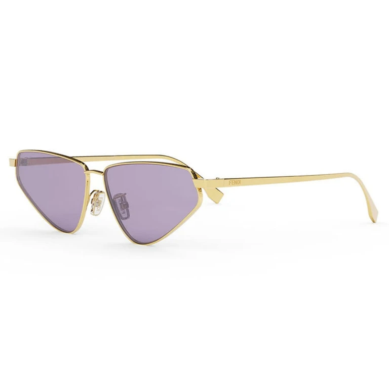Ladies Black Cat Eye Sunglasses FE40068U 30S