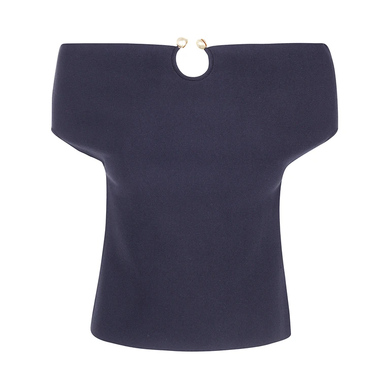 Haut Alberta Ferretti en noir