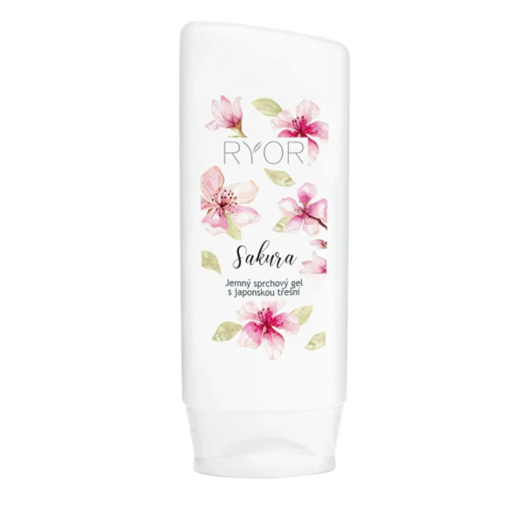 Gentle shower gel with Japanese Sakura cherry 200 ml